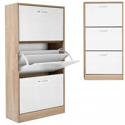 Shoe Cabinet, 3-compartment Shelf, SHOES, Spacious Chest of Drawers for the Hall, SHELF