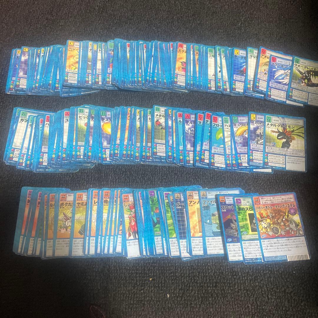 Old back early Digimon cards bulk sale