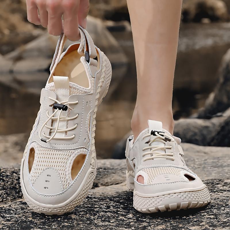 Summer Men Sandals Breathable Outdoor Casual Shoes For Men Beach Sandals