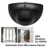 DC 12-24V 24.125GHz Kabelgebundener Mikrowellen-Bewegungssensor Radar-Detektor für Automatiktür Aufzugfirma Supermarkt Flughafen