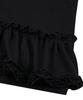 Taibseobiseu Flared Ruffle Top [Black]