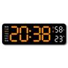 Multi-functional Digital LED Clocks Wall-mounted Display Table Clock  for Bedroom