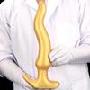 Golden Silicone Anal Plug  Anal Hole  Long-term Wearing  Ultra Long Deep Anal Plug  Anal Dilation  Male and Female Masturbation