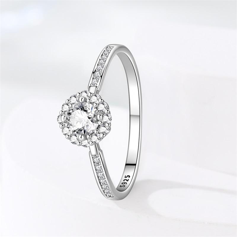

Copper Metal Authentic Original White Zirconium Water Droplets Women s Anniversary Perfect Gift Engagement Rings Designed For Women Mens High Quality 7