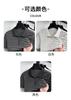 Half zipper for easy on and off: Summer long staple cotton men's striped business casual polo shirt