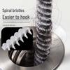 Haarreinigungsbürste und Baggerhaken für Rohre, Abwasserkanäle und Becken