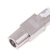 1Pc Rj45 Cat7 Connectors Tool-Free Reusable Shielded Ethernet Termination Field Modular Plugs 2000Mhz 40Gbps Lan Cable 22-26Awg