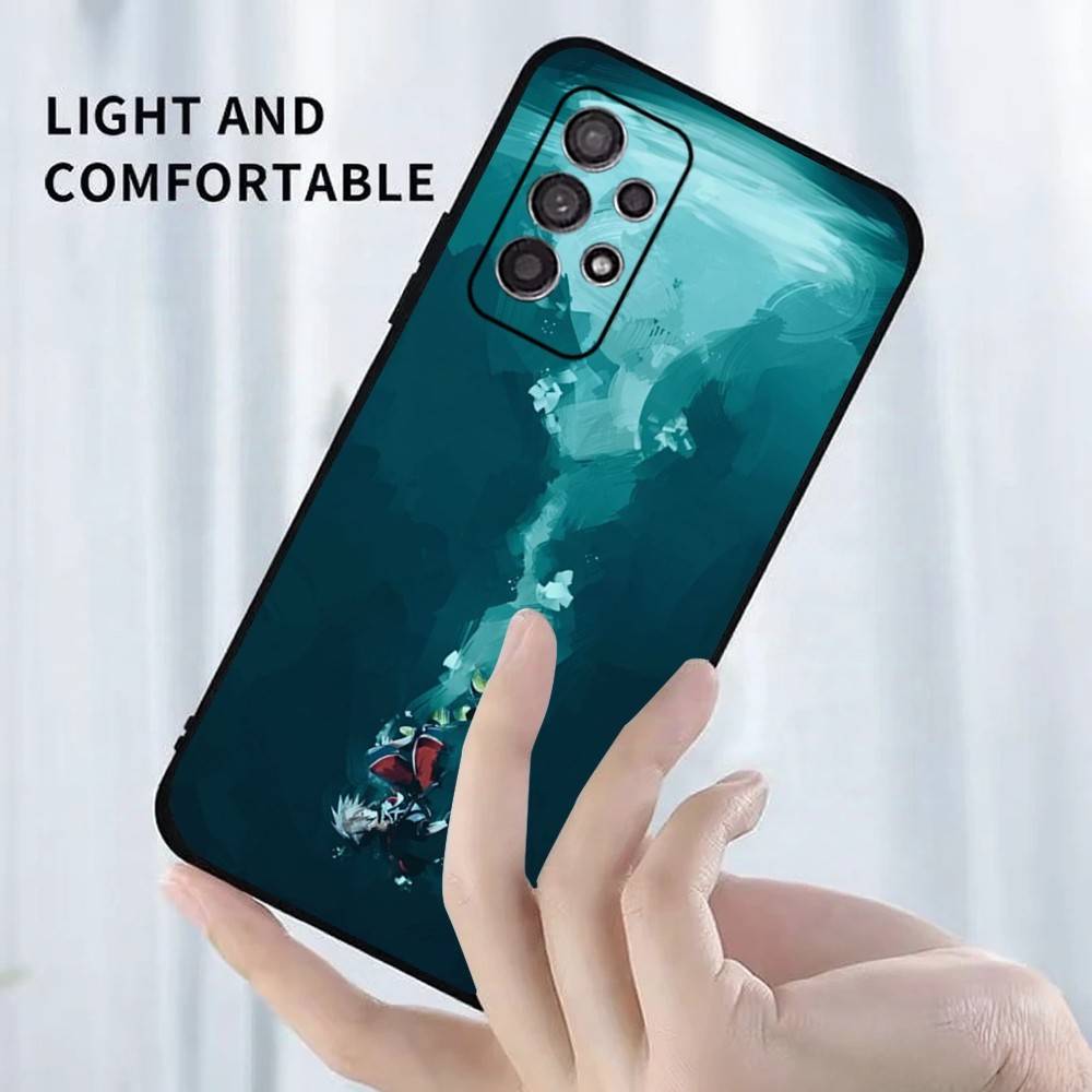 K-Kingdom Hearts Game Phone Case For Samsung S25,S24,S23,S22,S21,S20,S10,Ultra,Plus,Lite,FE,Soft Silicone Black Cover