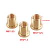 Sada 3 ks matice adaptéru závitu hlavice řadicí páky M10X1.25 & M10X1.5 & M8*1.25 Kit