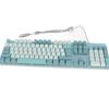 Wired Gaming Keyboard Large Print Metal Panel USB Lighted Keyboard with Backlit for Computer Laptop