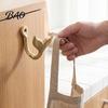 Space Saving Accessory Hooks 4PCS Iron Whale Tail Wall Hooks, Coastal Towel Decorative Metal for Hangers, Mounted Towels Keys And Bags Heavy Duty Coat