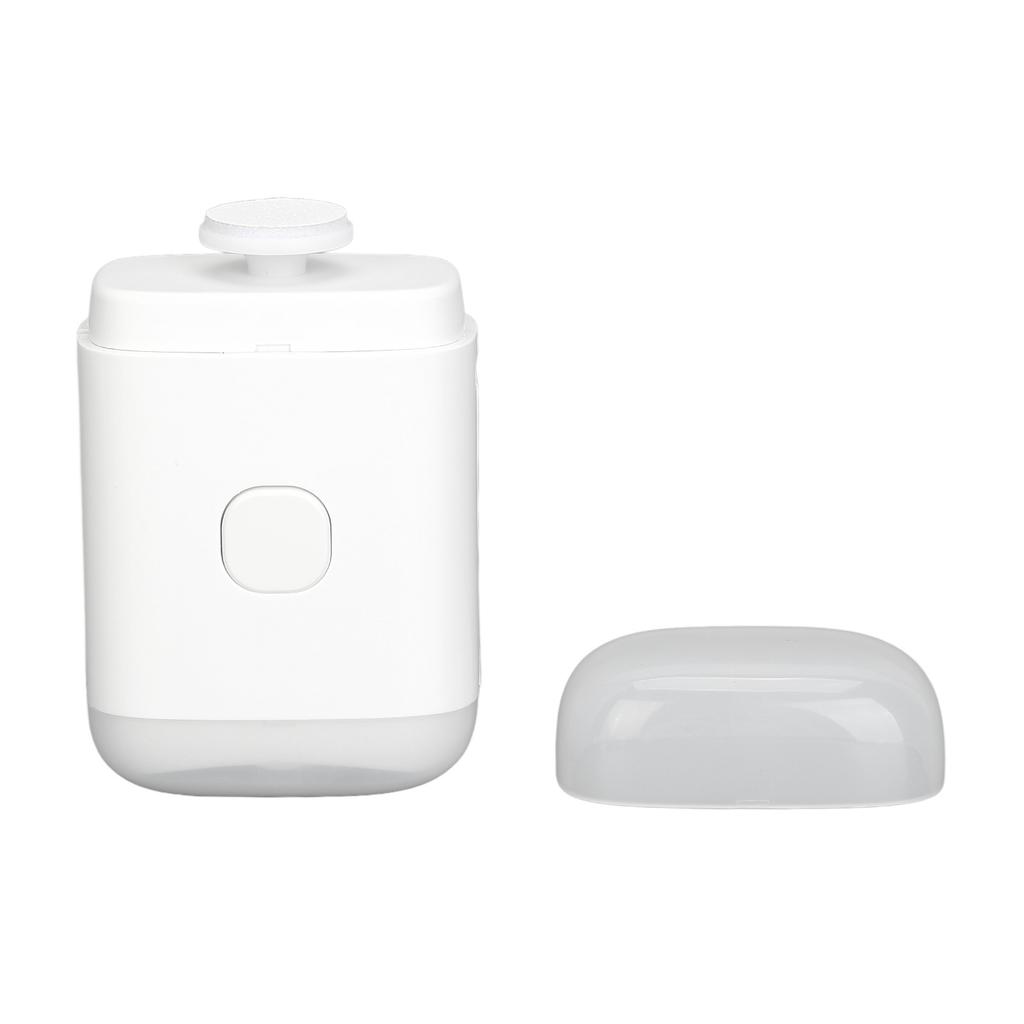 2 In 1 Electric Nail Clipper with Light Grinding Discs Type C Fast Charging Automatic Nail Cutter Wh