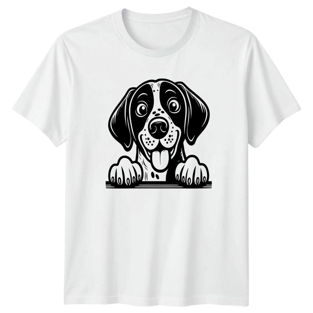 Dog Dogs Animals Unisexs TShirt Unisexs Tee Cartoon Graphic Pet Lovers Top S