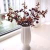 Plastic Foam Artificial Pomegranate Branches Long Branch Fruit With Leaves Simulated Pomegranate Fruit Hawthorn