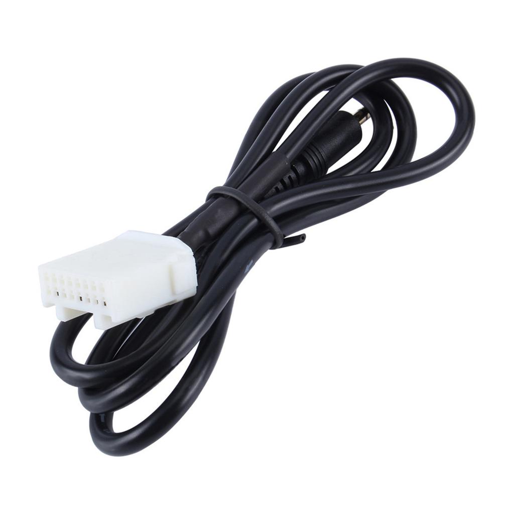 Bil 3,5 mm AUX Lyd CD Grensesnitt Adapterkabel For Mazda 2 3 5 6 2006‑2013 Høy Kvalitet