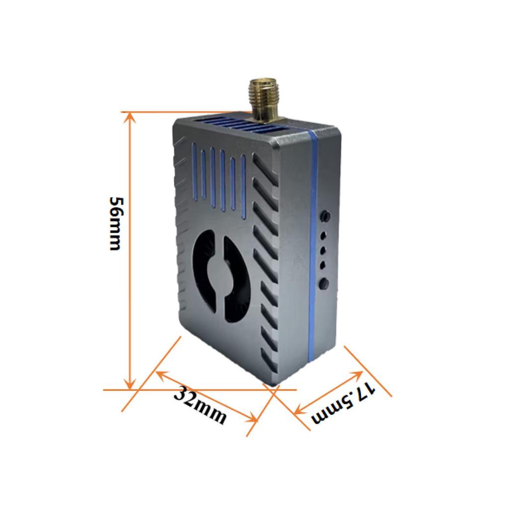 High Power 2.2GHz 4W FPV VTX Analog Video Transmitter for Model Aircraft Drones