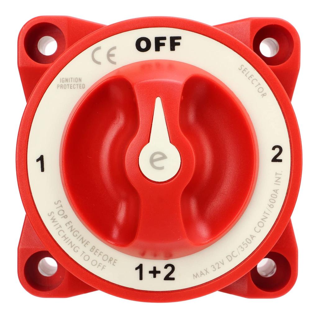 Disconnect Switch 32V DC Waterproof Heavy Duty 4 Gear Position Master Isolator