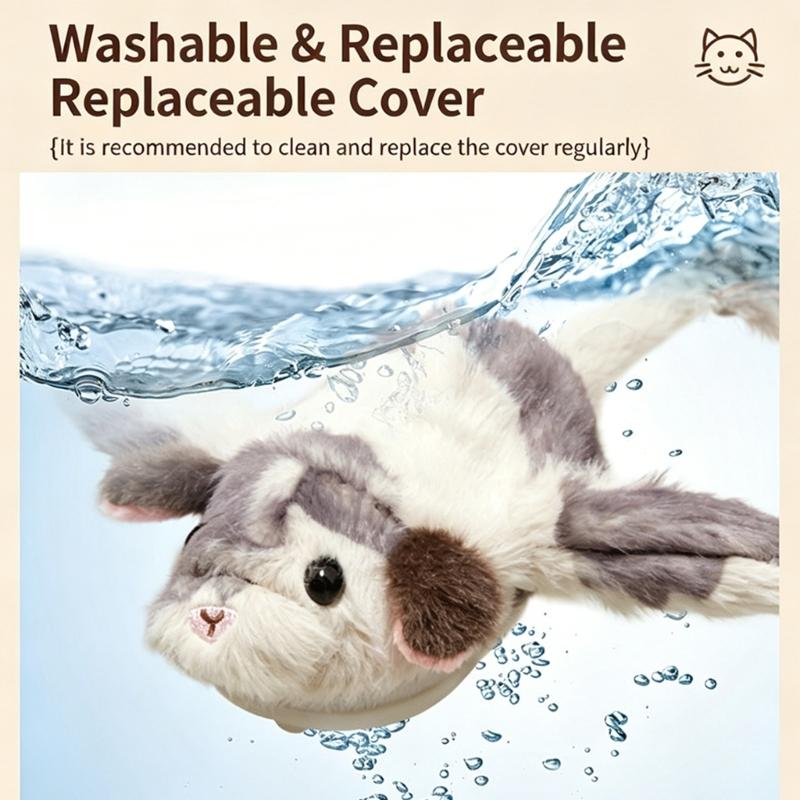 USB Rechargeable Toy That movements And squeals Like Real Animal For Continuous Fun