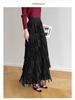 Miyake-Style High-End Pleated Tassel Skirt: Versatile Summer Street Style