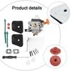 Carburetor Assembly for Various Equipment Including FS Series Enhance Performance with This Complete Maintenance Kit
