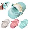 Safe Food Grade Plastic Stainless Steel Empanada Maker Press, 2-in-1 Dumpling Mold with Dough Cutter Easy Kitchen Utensil for Ravioli Pierogi