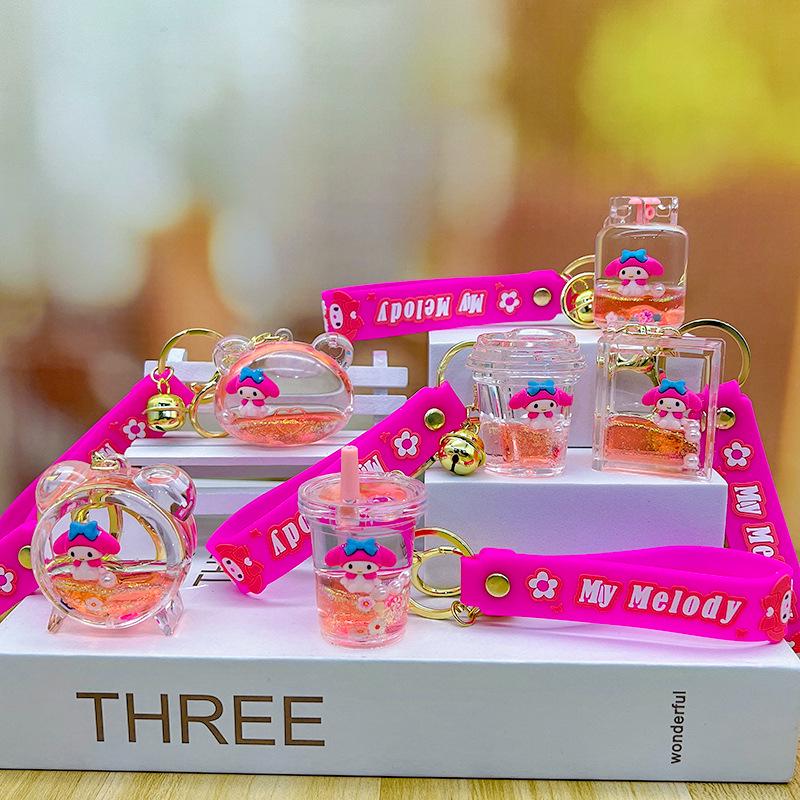 My Melody Barevný přívěsek na klíče s olejovou náplní pro batoh