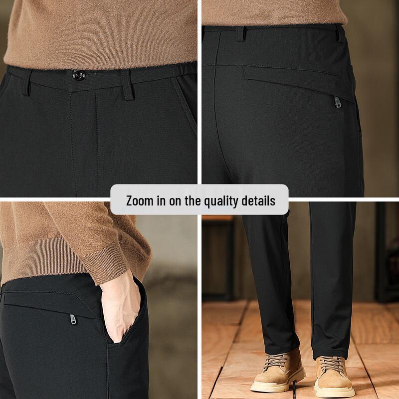 JEEP Men's Versatile Straight-Leg Casual Pants