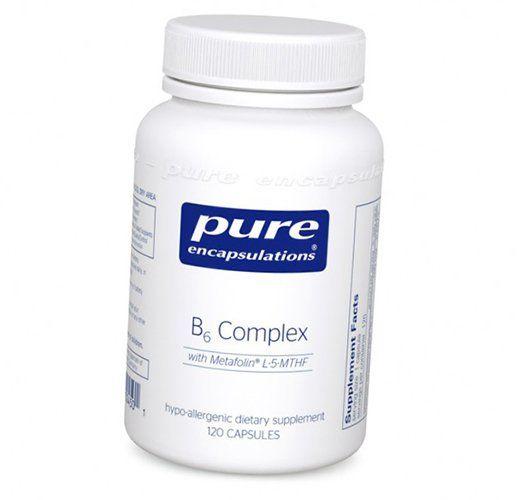 

В6 Комплекс, B6 Complex, Pure Encapsulations 120вегкапс (36361023) 120vcaps