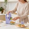 Coupe-légumes multifonction rechargeable Râpe à fromage électrique manuelle Cuisine