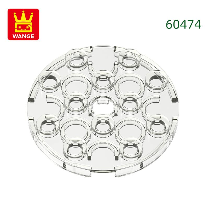 64Pcs/lot 60474 Round 4x4 featuring Pin Hole Construction Bricks Moc Technical Accessories Works With featuring Brick Toy Kids Gift Idea