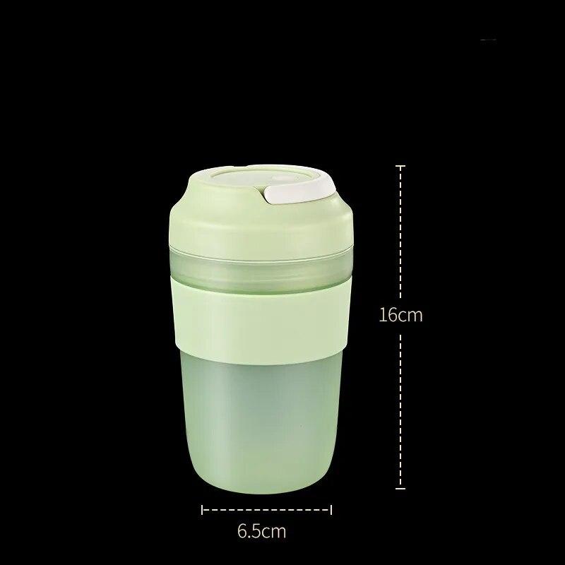 

Электрическая соковыжималка с зарядкой через USB, портативная чашка для соковыжималки, ручные миксеры для фруктов, соковыжималка для апельсинов, соковыжималка для фруктов, легко чистится, 400 мл зелёный