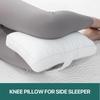 Memory Foam Knee Pillow for Pregnant Women – Adjustable Leg Support with Straps