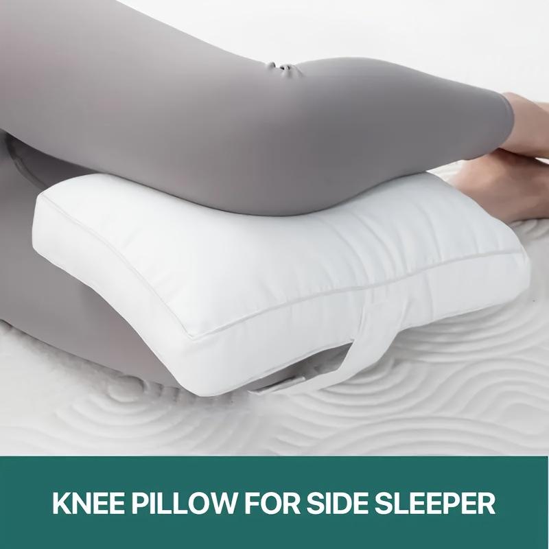 Memory Foam Knee Pillow for Pregnant Women – Adjustable Leg Support with Straps