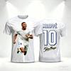 Summer Fashion Style 3D Printed Soccer Jersey T Shirt  Outdoor Casual Breathable Short Sleeve