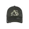 Damaged Studded Ball Cap Khaki