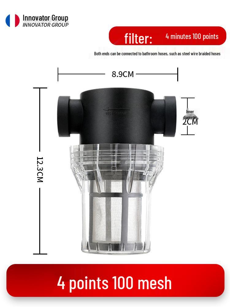 Cross-Border Garden Hose Filter for Mud, Sand, Irrigation, Car Wash, Tap Water, and Aquaculture