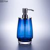 Light Luxury Glass Toiletries Creative Blue Soap Dispenser/vase Hotel Bathroom Hand Soap Bottle Modern Home Bathroom Accessories