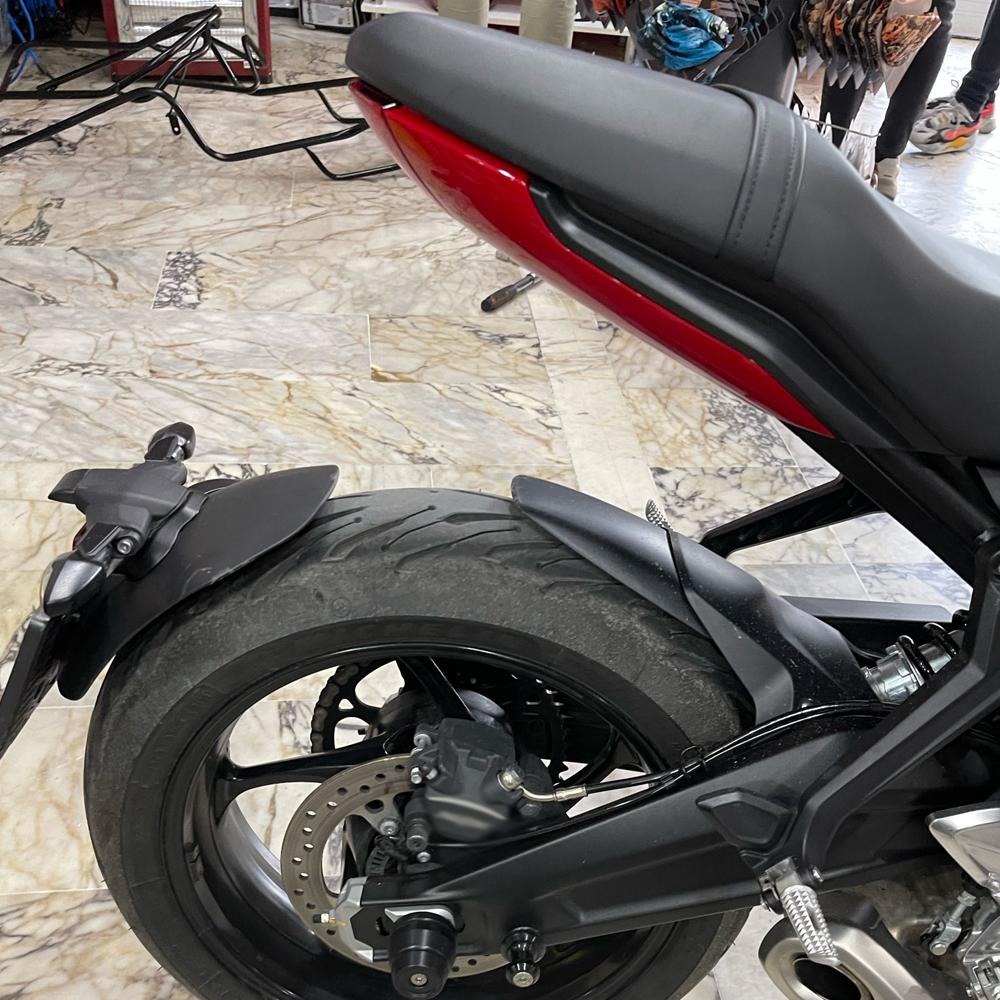 NEW  For Trident 660 Trident660 Rear Fender Motorcycle Extender Mudguard Extension Splash Guard Tire Hugger