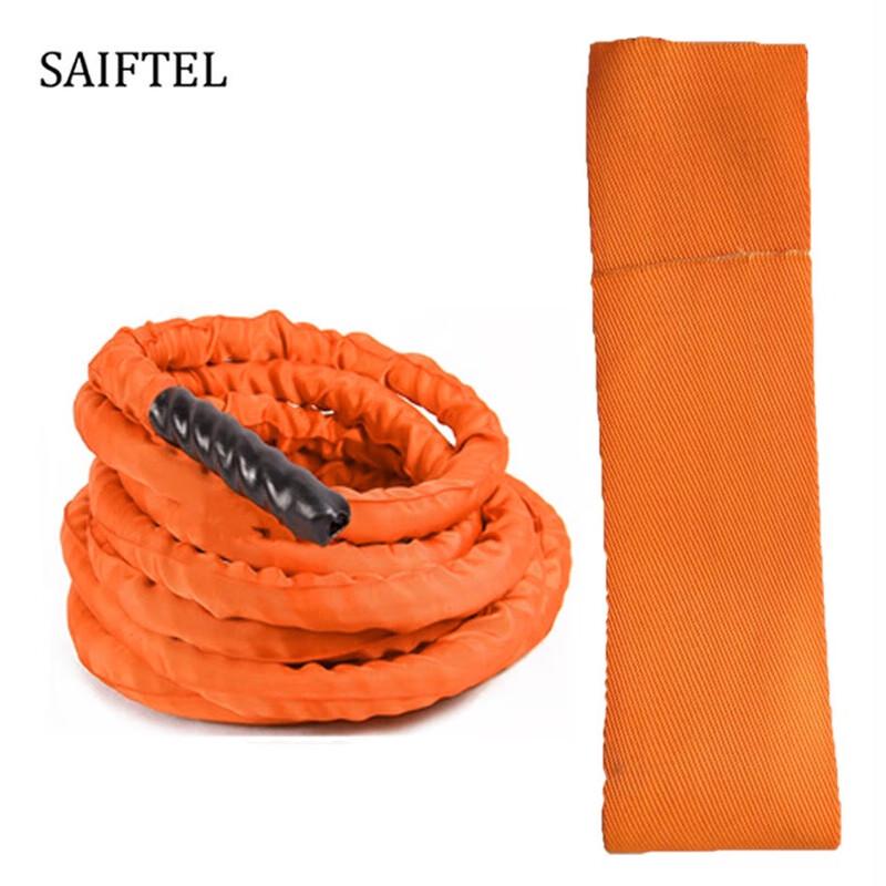 SAIFTEL Flexible Training Rope with Protective Sleeve