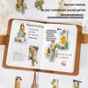 Huaxu Xiaoyu Series Sticker Pack: Retro Character Themes for Journals, 20 Sheets, 6 Styles
