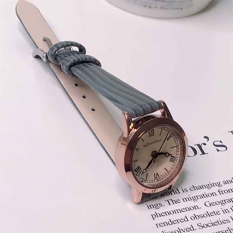 Butterfly Digital Belt Watch Fashion Personalized Simple Watch  Set Women's Watch