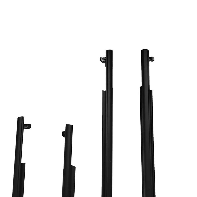 Car Windows Seals Black Rubber Window Glass Waterproof Weather Strip For Toyota Prius 2004-2009 Direct Replacement Accessories
