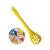 652F Multipurpose 2 in 1 Eggs Whisk and Tongs Ergonomic Handle ABS Easy Cleaning