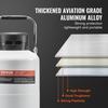 Flüssigstickstofftank 3 L Aluminiumlegierung LN2 Behälter Dewar 6 Kanister