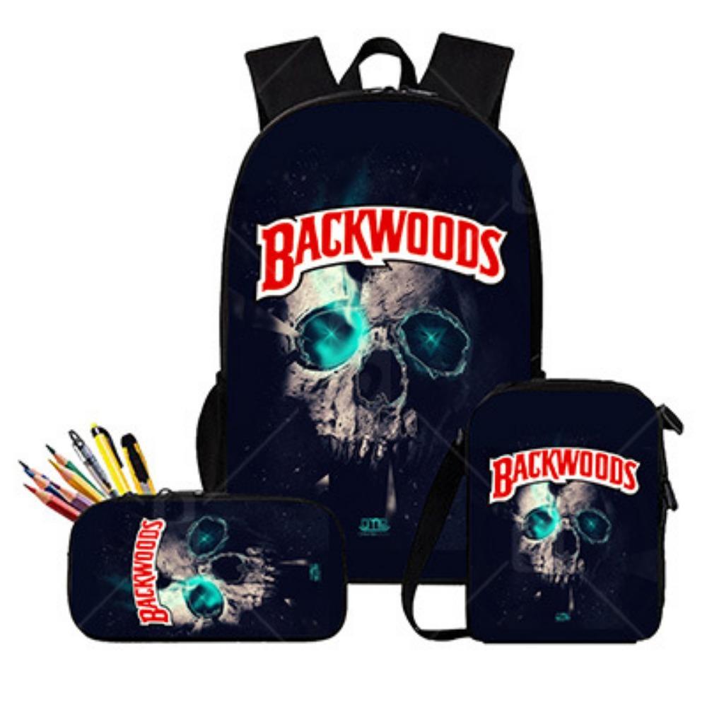 Animations-Schultasche, Grundschultasche, atmungsaktiver wasserdichter Rucksack mit großem Fassungsvermögen, Halloween