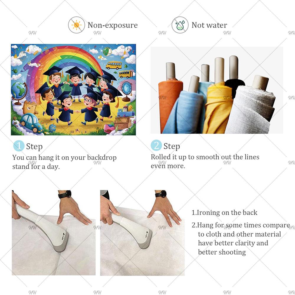 Congratulatory Graduatio Celebration Theme Party Decoration Background Graduates Backdrop Photography Studio Props Student Gifts