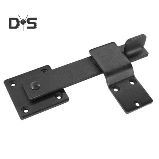 Barn Door Flip Latch with Mounting Accessories 360-Degree Rotation Privacy Security Easy To Install Sliding Door Latch Gate Latch