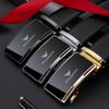 Emperor Paul Men's Genuine Leather Automatic Buckle Belt - New Style Business Casual.