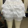 Y2k Niedliche Schleife Spitze Besatz Shorts Harajuku Damen Schicke Hose Streetwear Basic Lässig Sommer Rüschenshorts Koreanische Ästhetik
