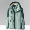 Unisex 3-in-1 Outdoor Climbing Suit for Tibet: Waterproof, Windproof Jacket with Removable Fleece Liner
